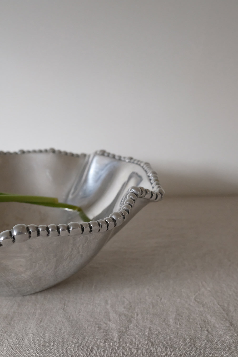 organic metal bowl