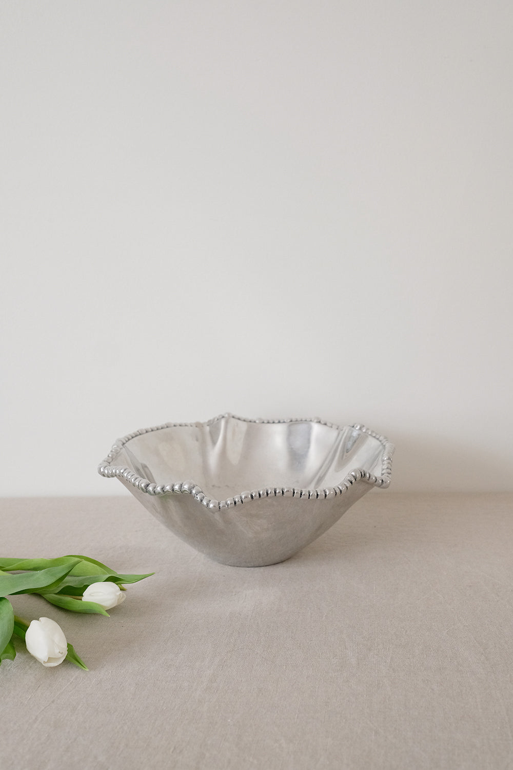 organic metal bowl