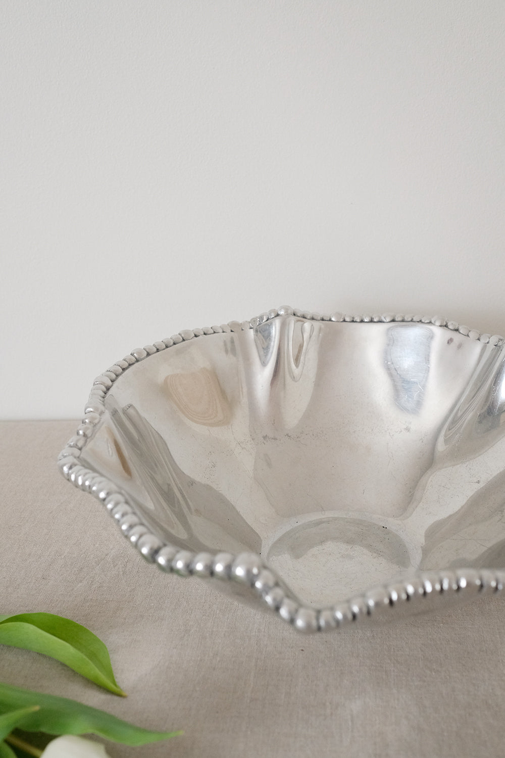 organic metal bowl