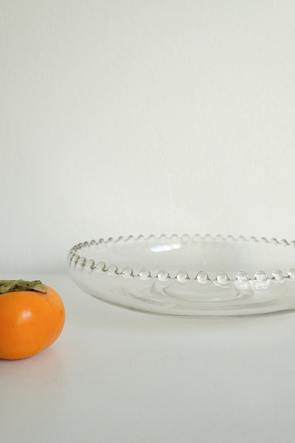 glass serving bowl