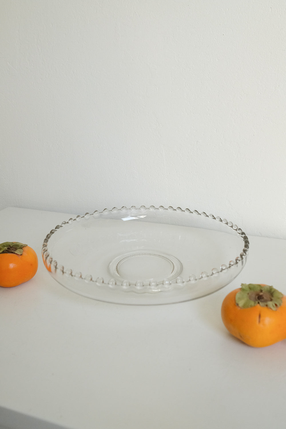 glass serving bowl