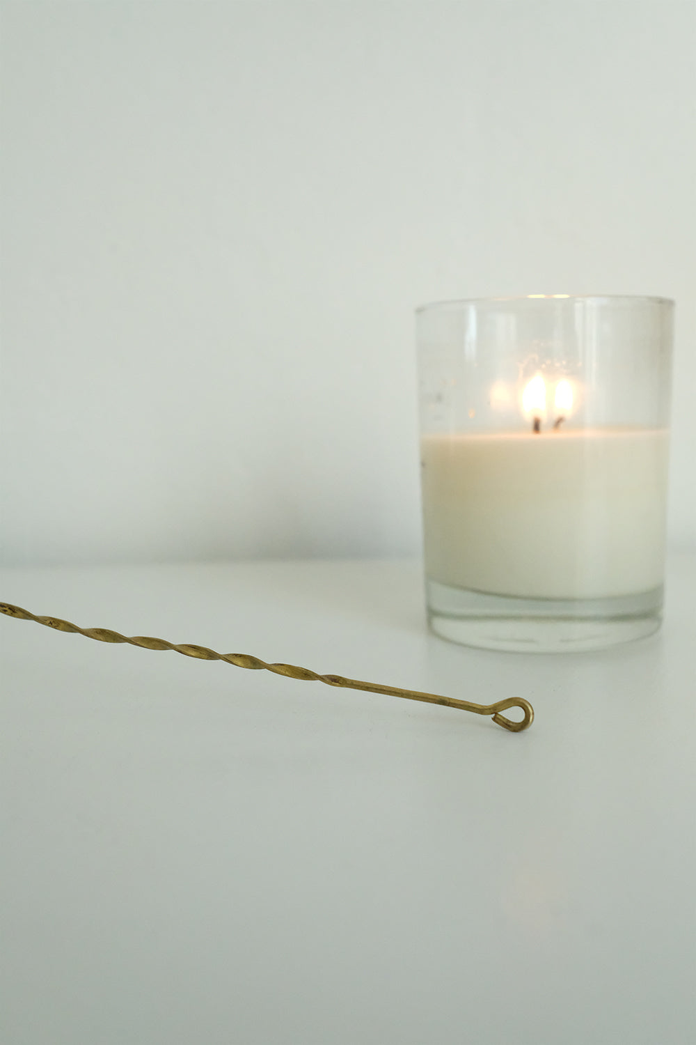 brass candle snuff