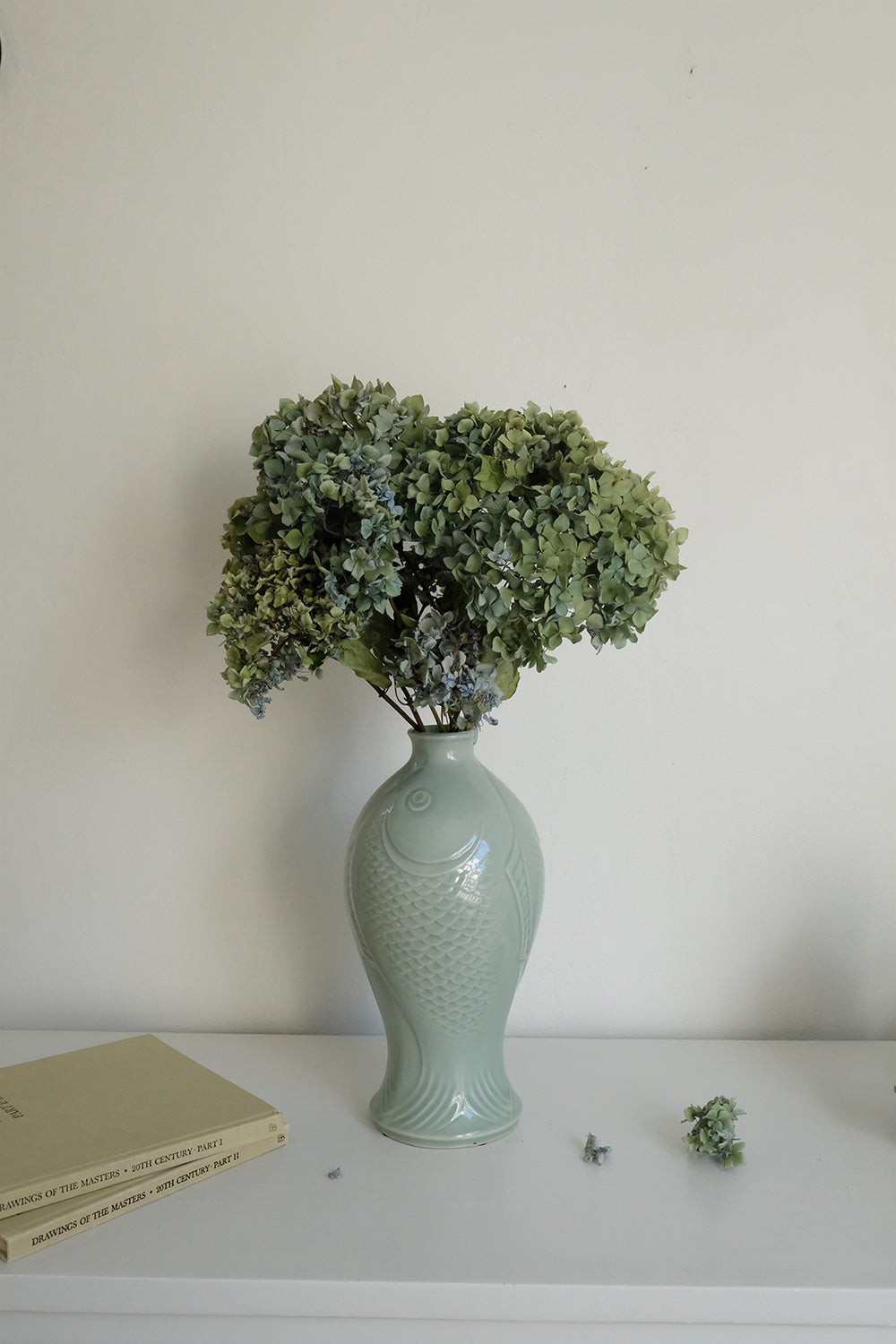 celadon fish vase