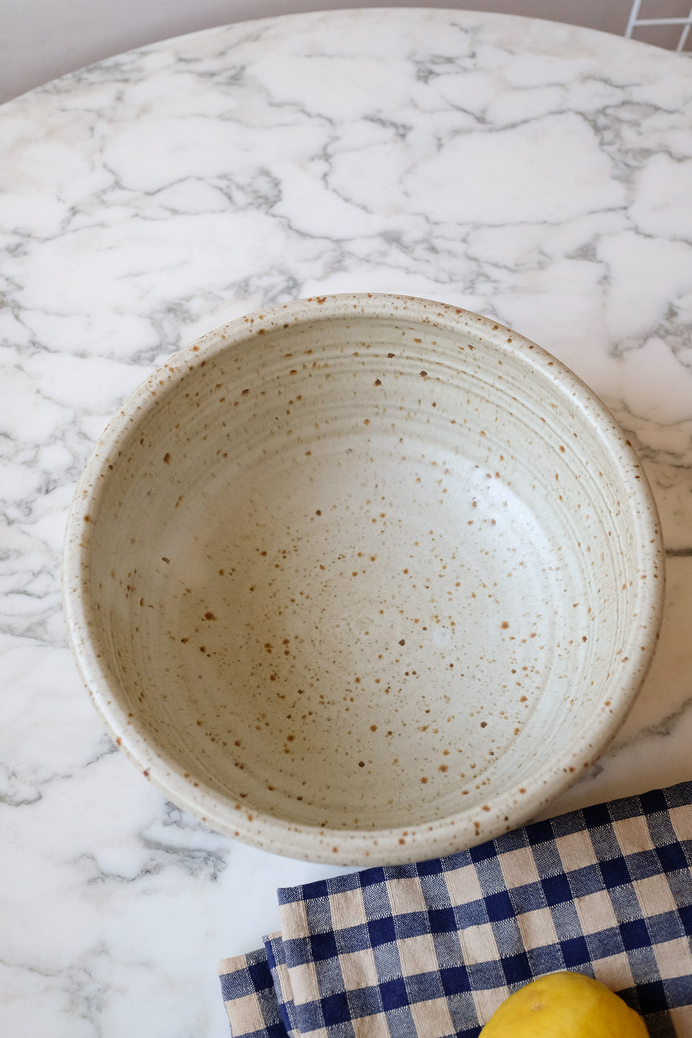 large ceramic serving bowl