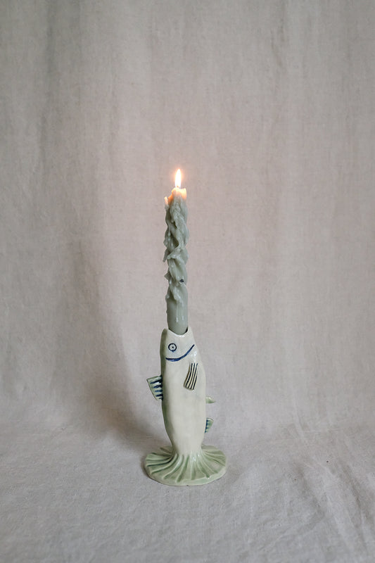 fish candlestick (pre-order)