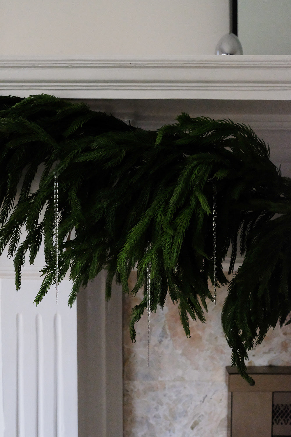 crystal icicles - set of 12