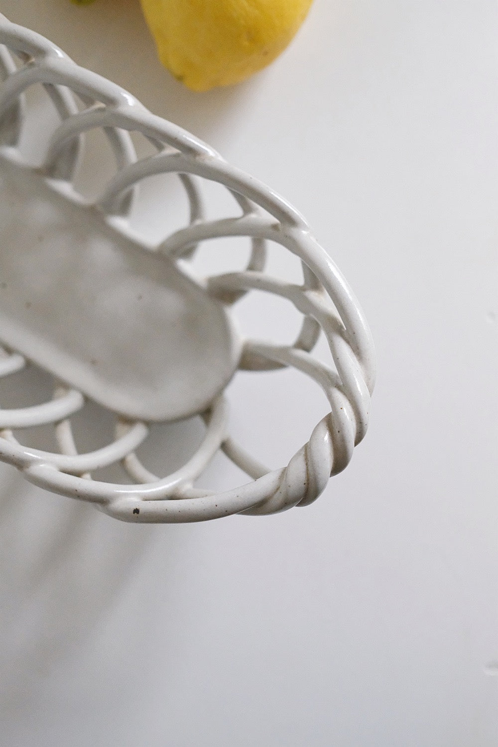 handmade ceramic basket
