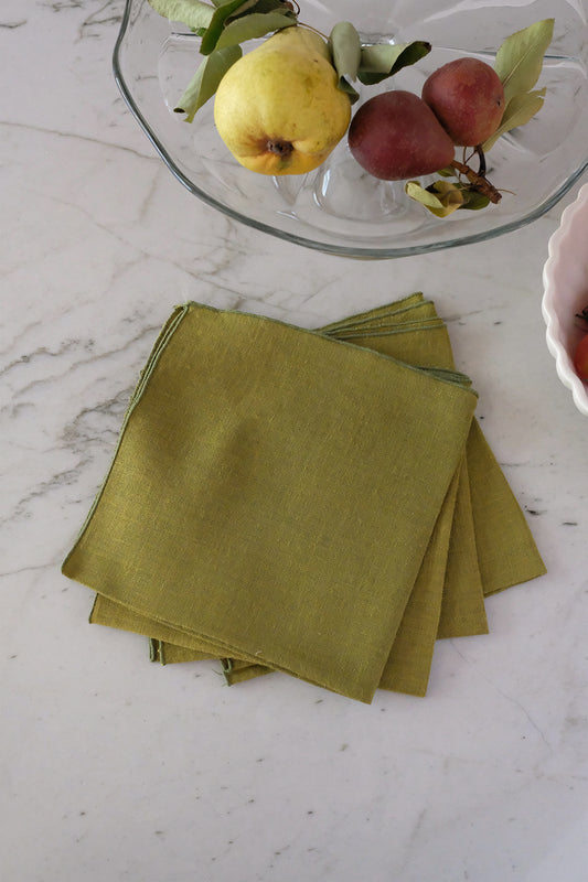 linen napkins - set of 4
