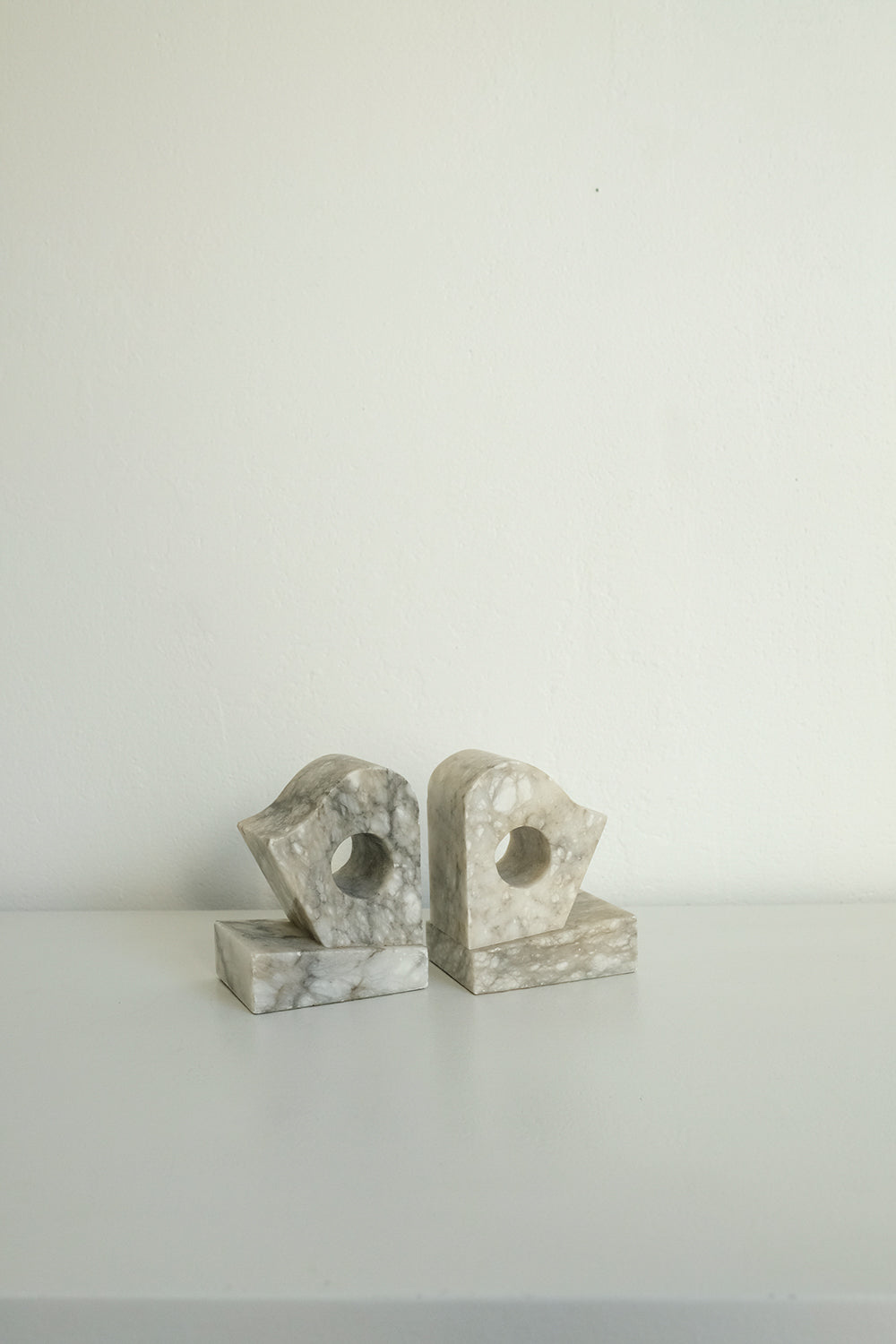 marble bookends