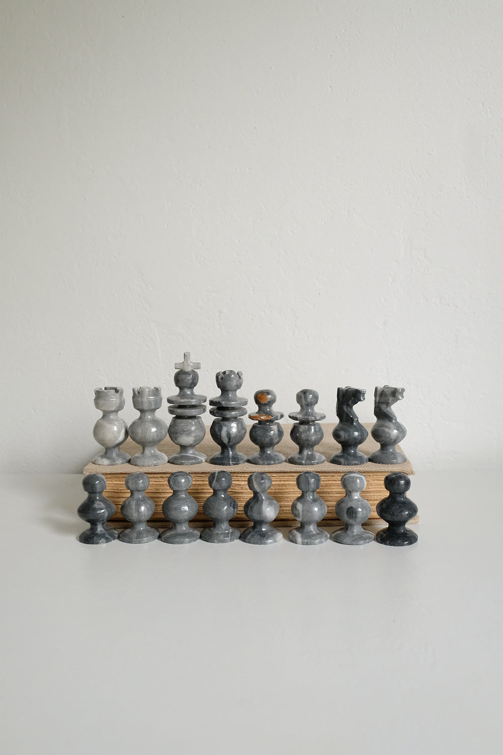 marble chess pieces