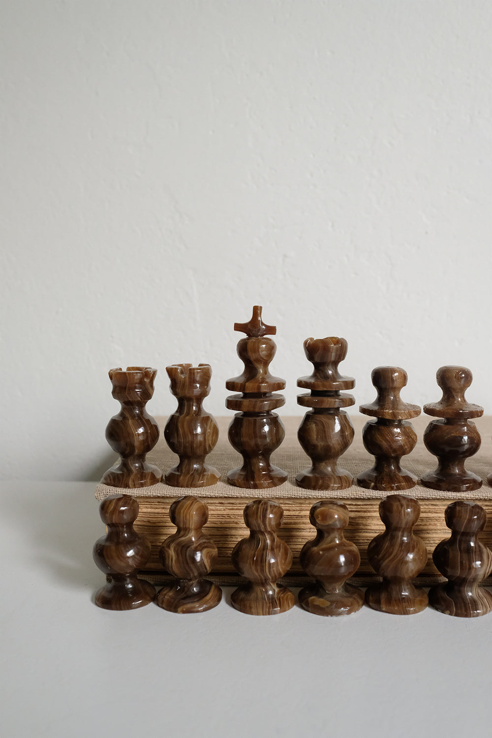 marble chess pieces