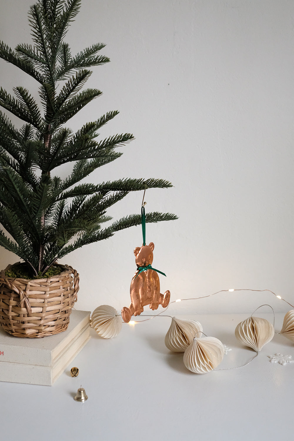 copper bear ornaments