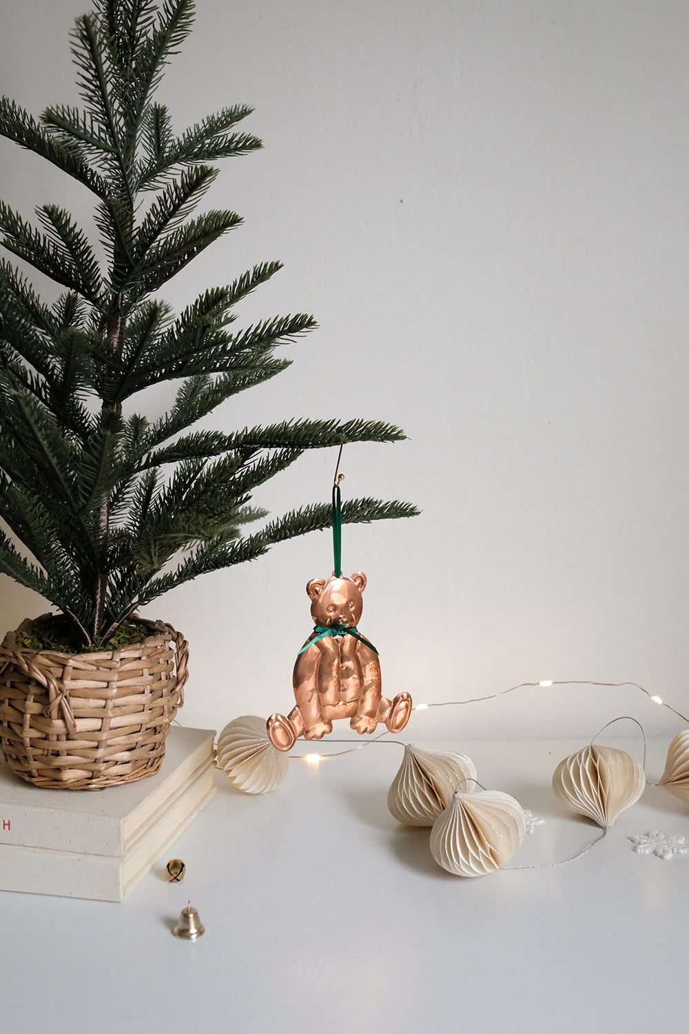 copper bear ornaments