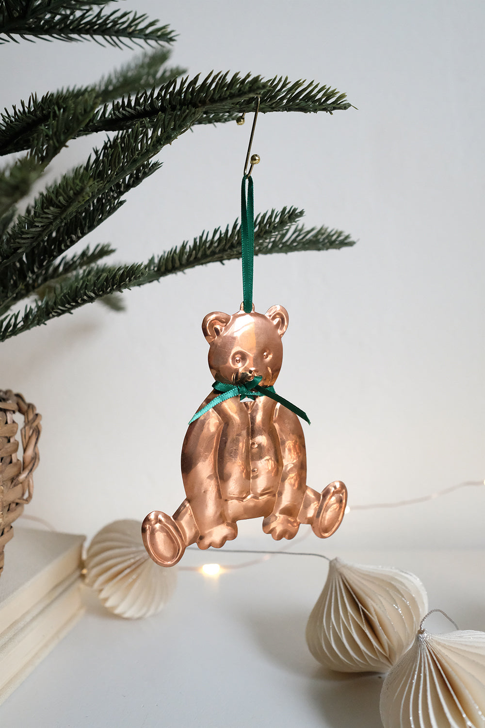 copper bear ornaments