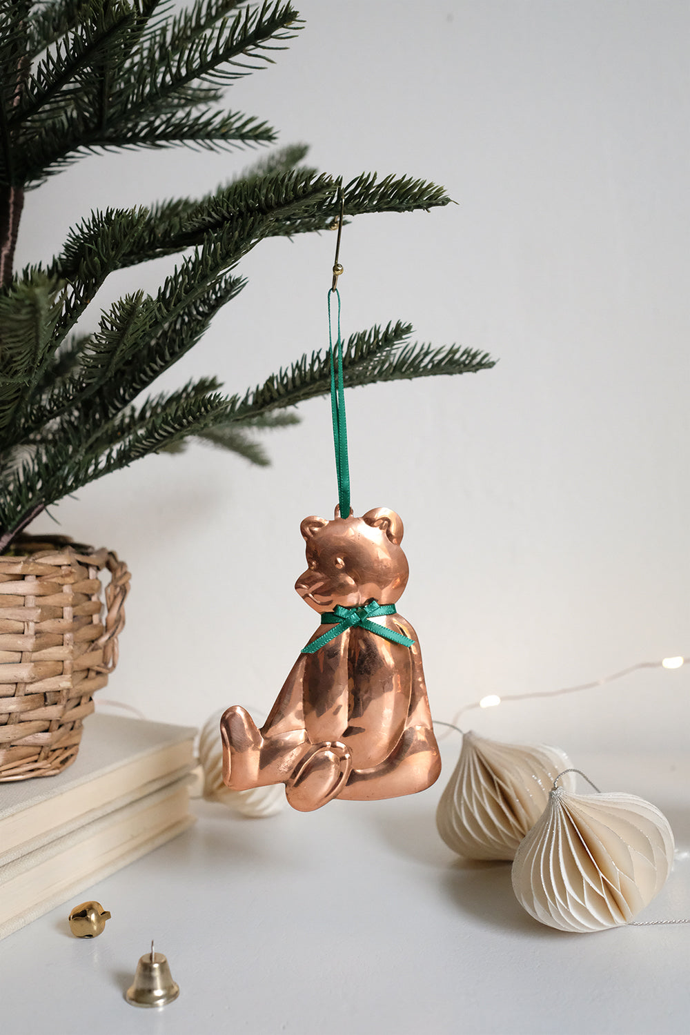 copper bear ornaments