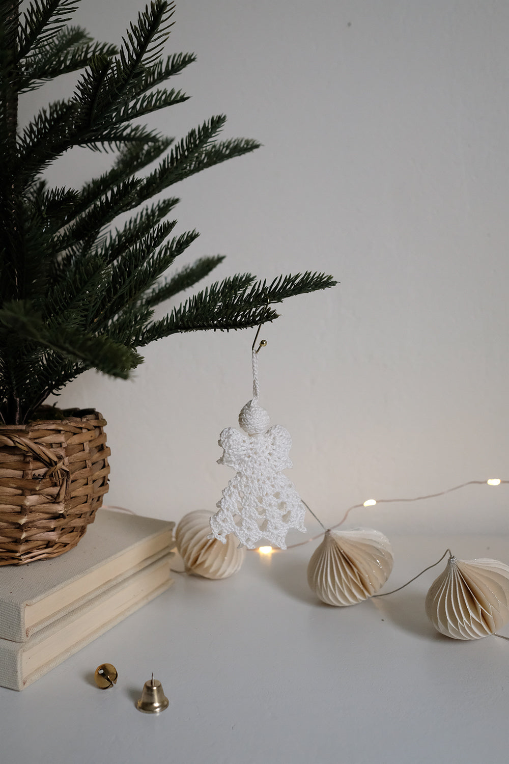 crocheted angel ornaments