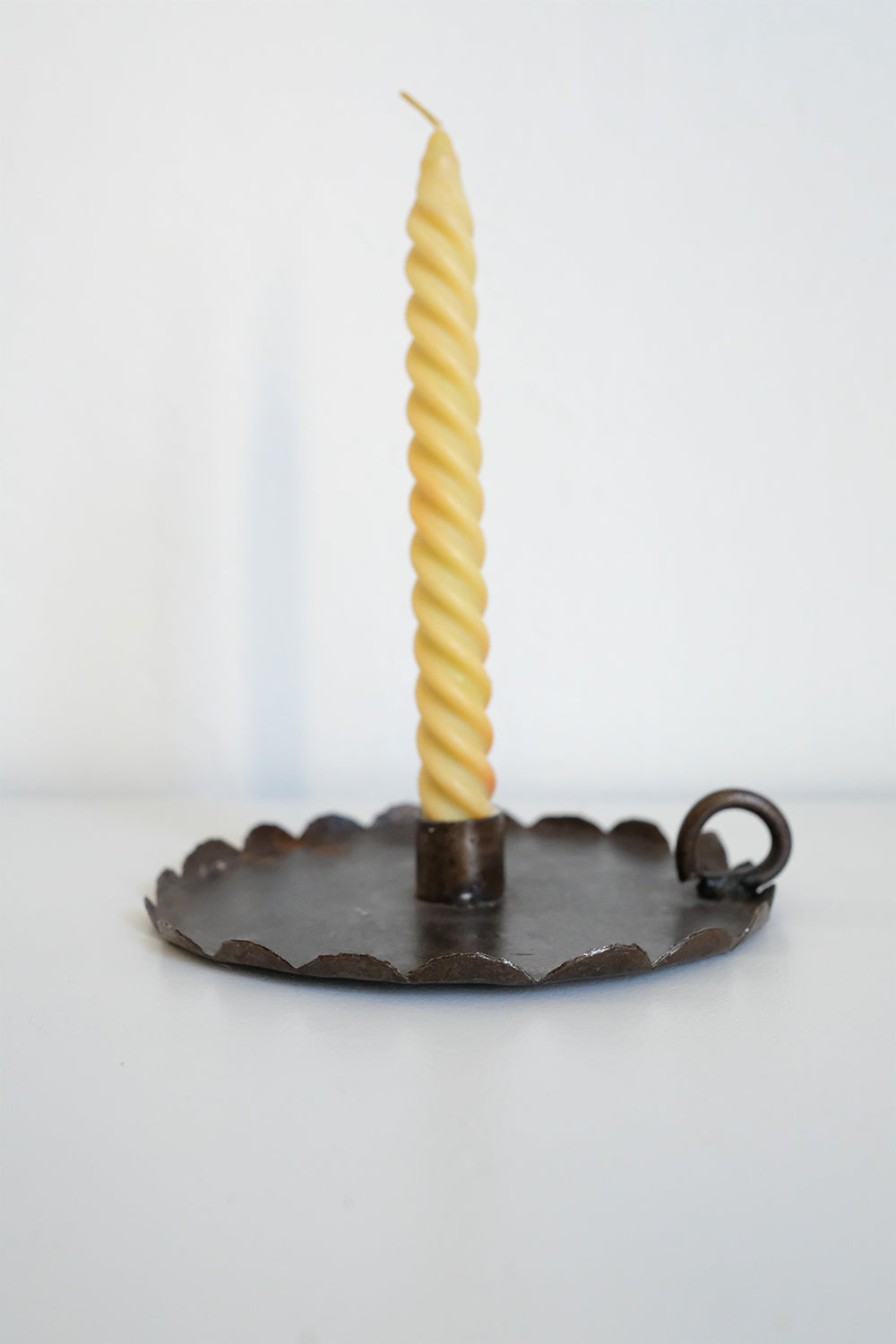 primitive candle holder