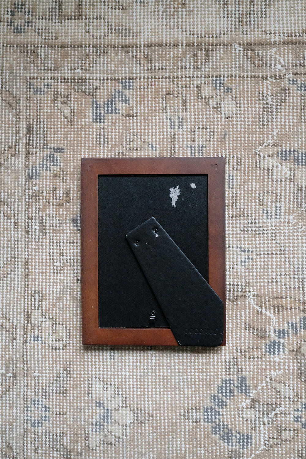 vintage wood rope frame