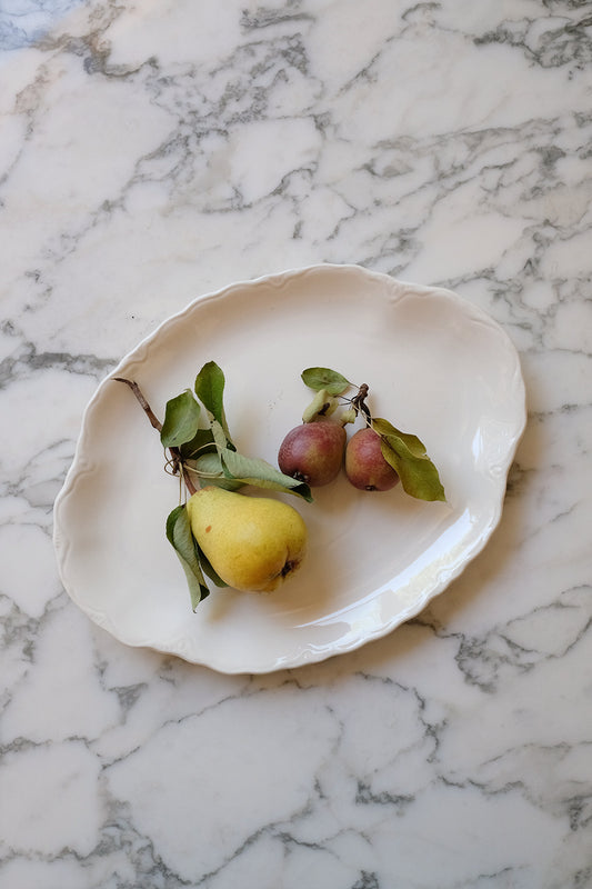ironstone serving dish