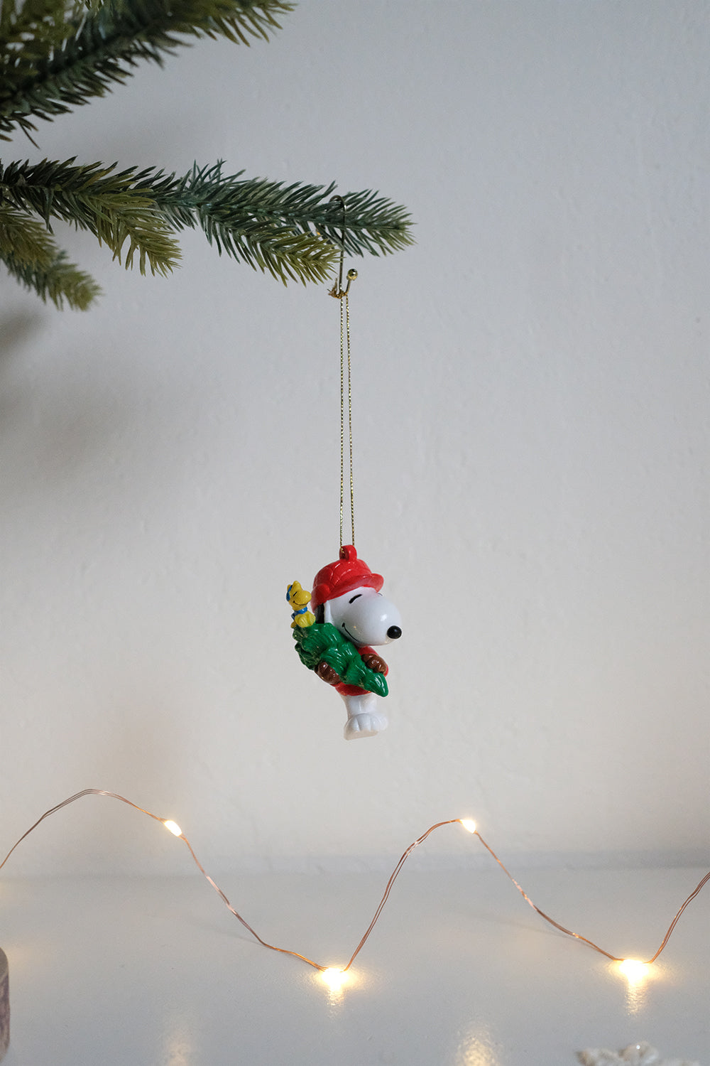 plastic snoopy ornament