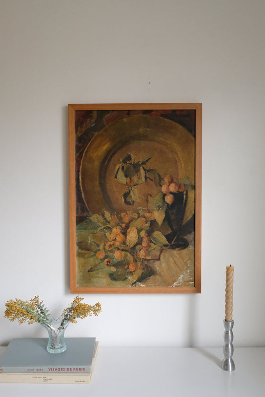 "still life with loquats"