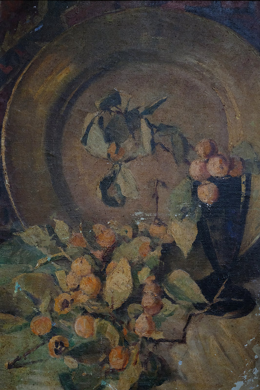 "still life with loquats"