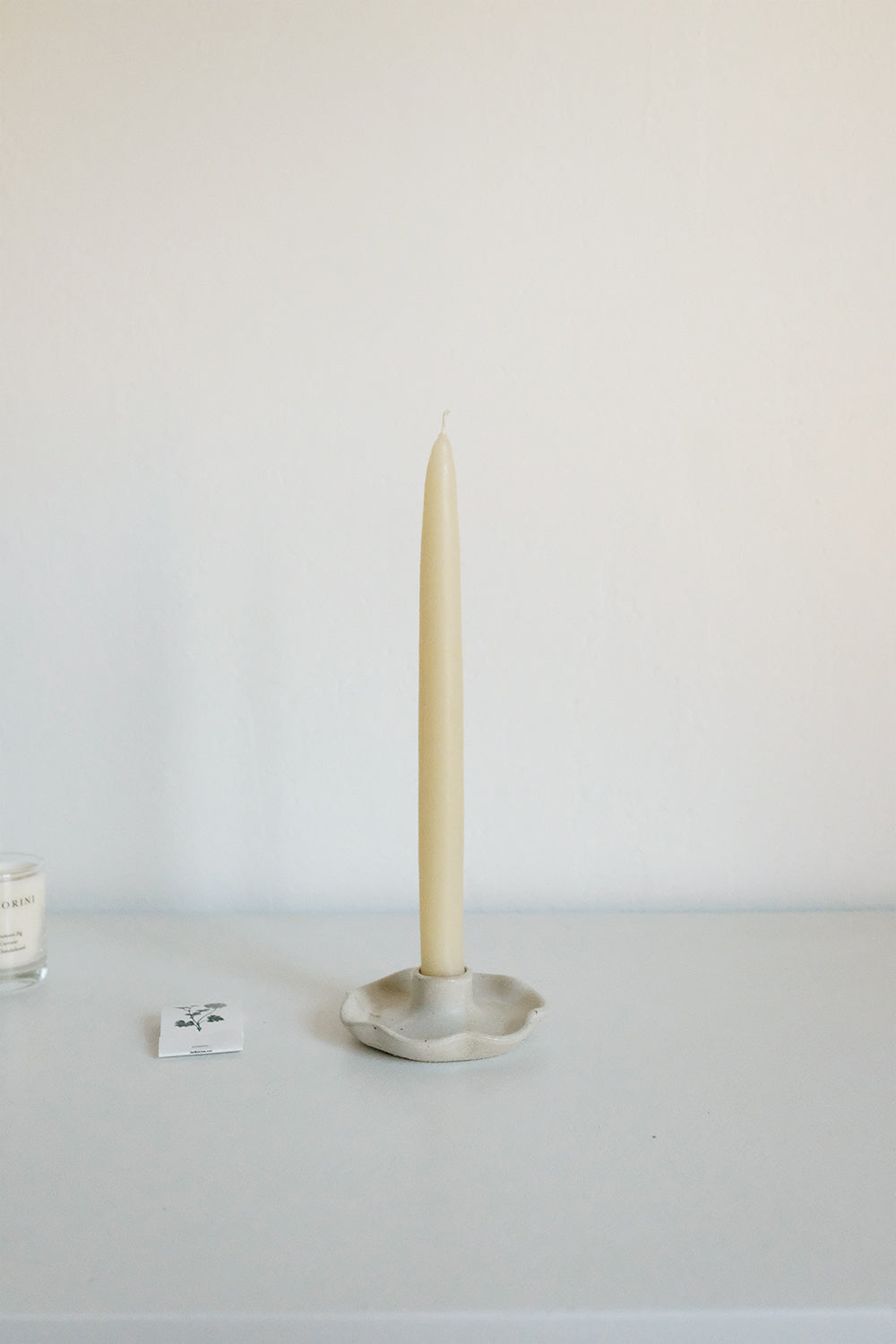 scalloped candlestick