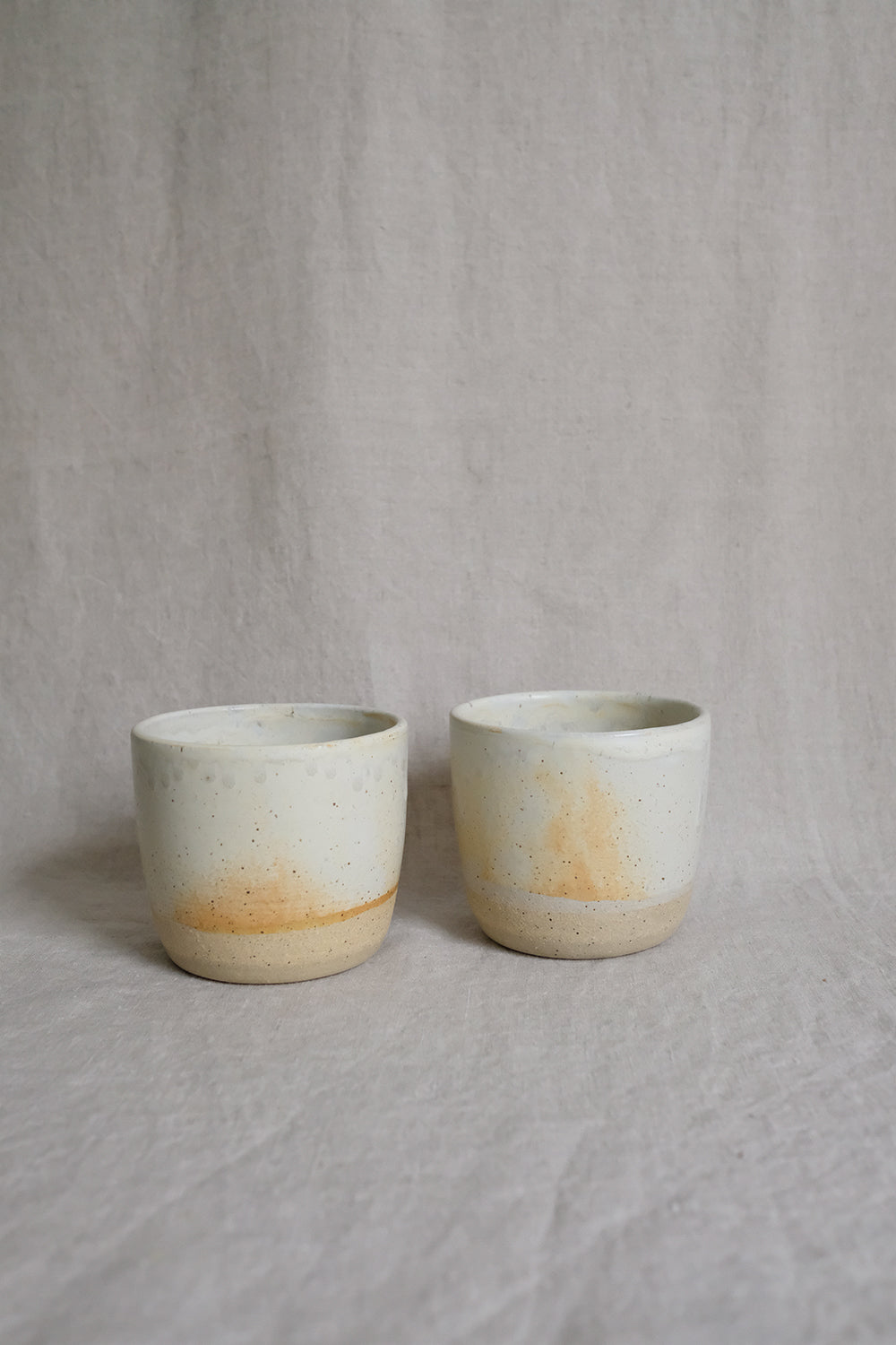 white cup