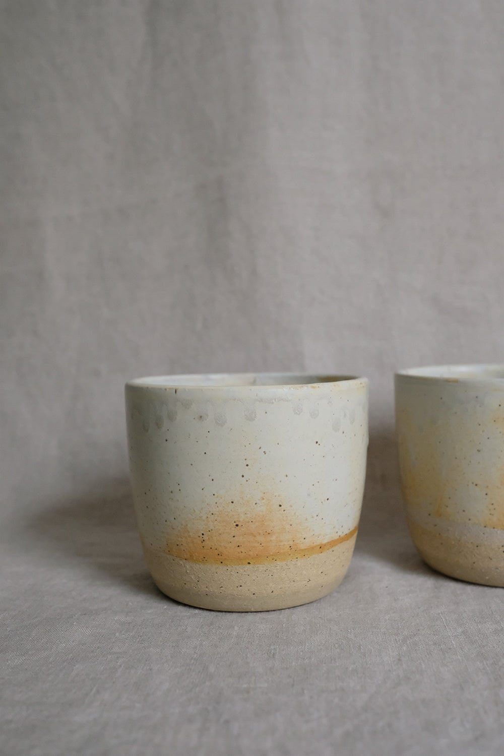 white cup