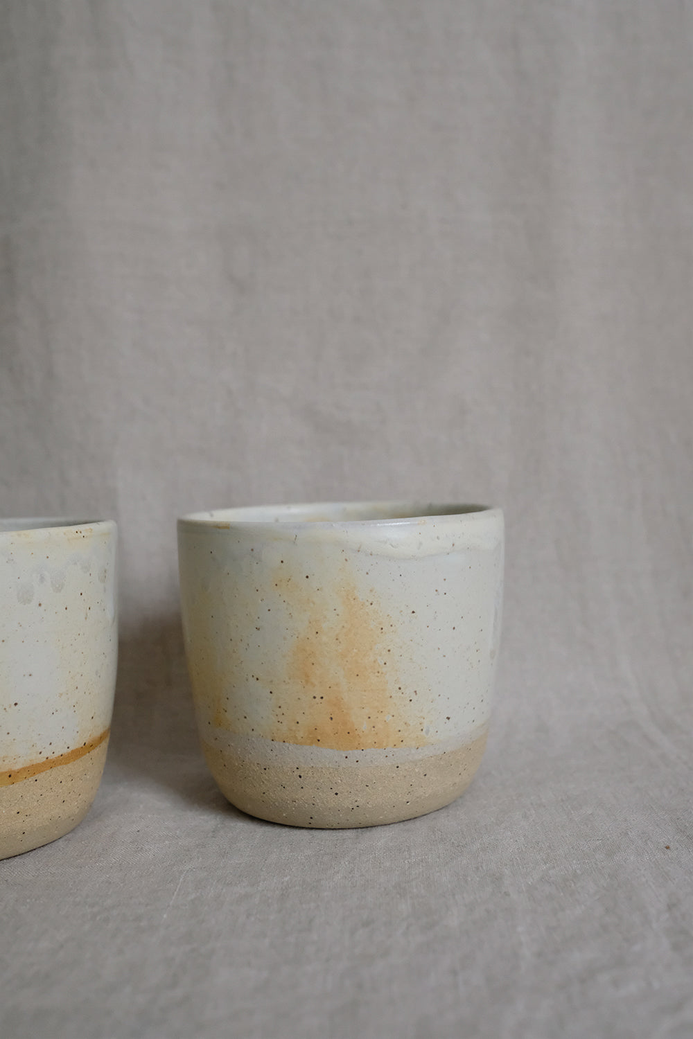 white cup