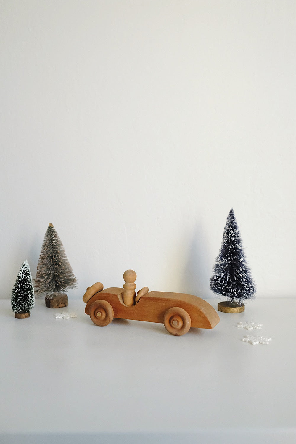 wooden cars - set of 4