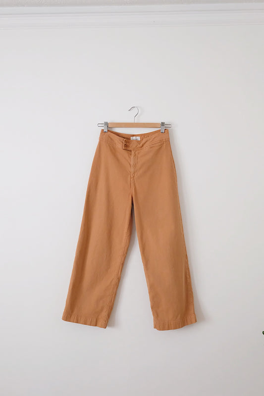 sezane cropped wide legged pants