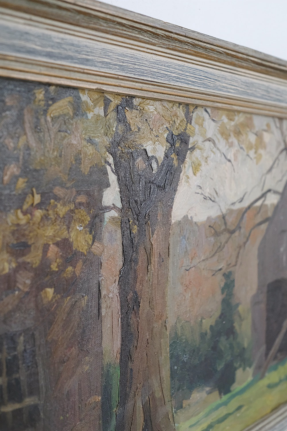 framed barn painting