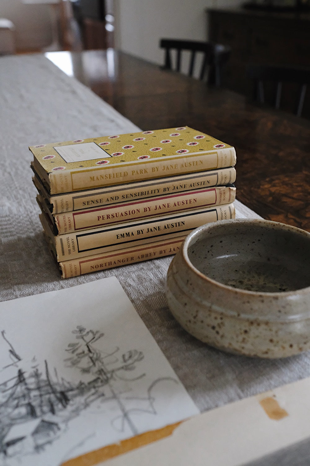set of 5 Jane Austen books