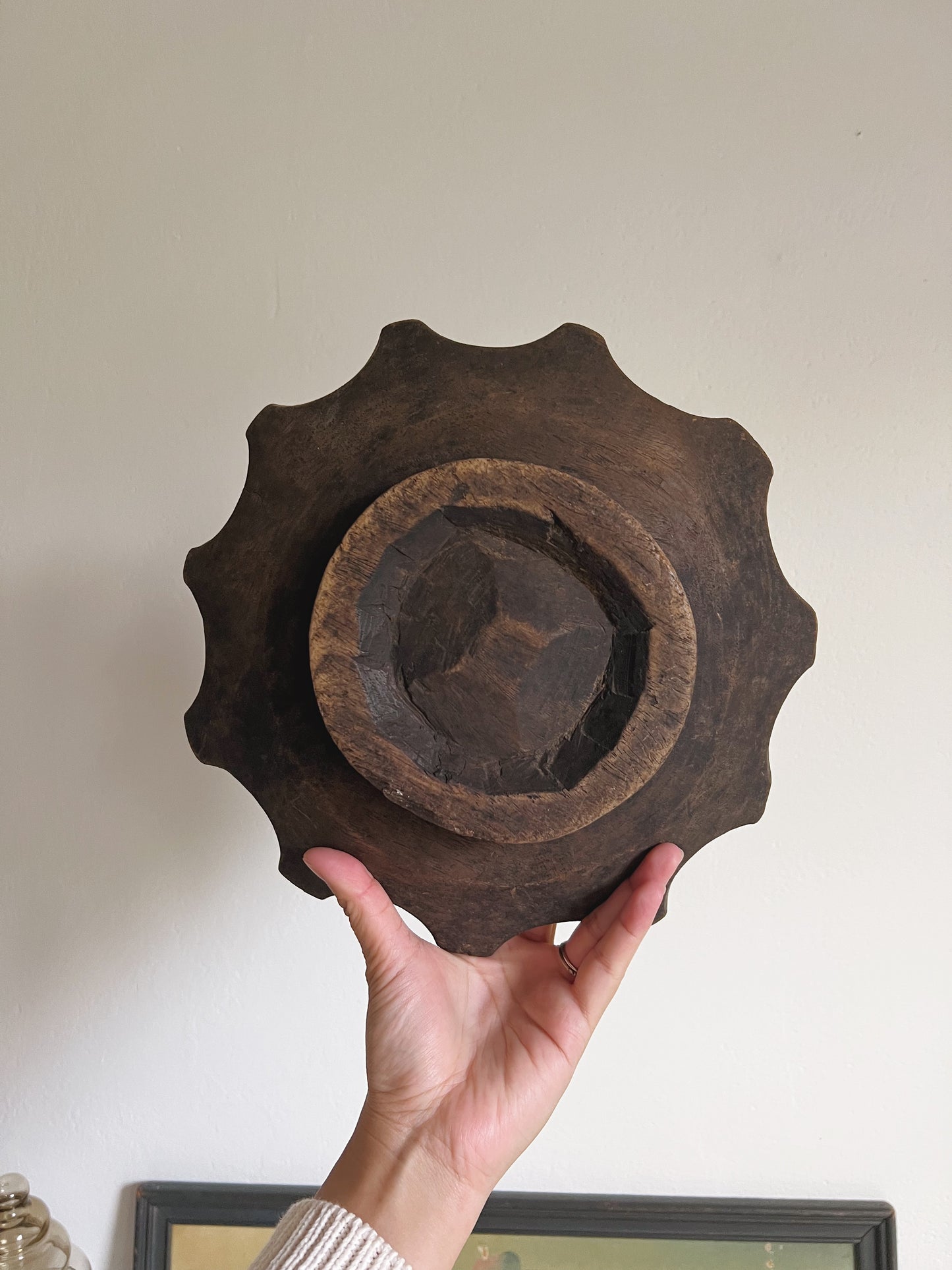 ifugao carved wood bowl
