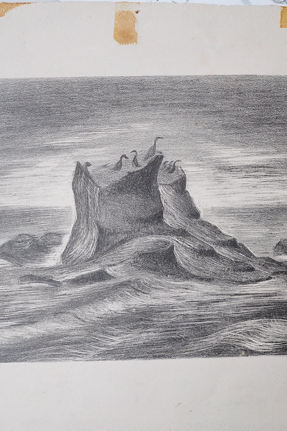 seascape drawing