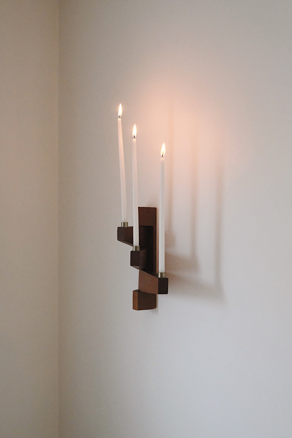 danish wall candelabra