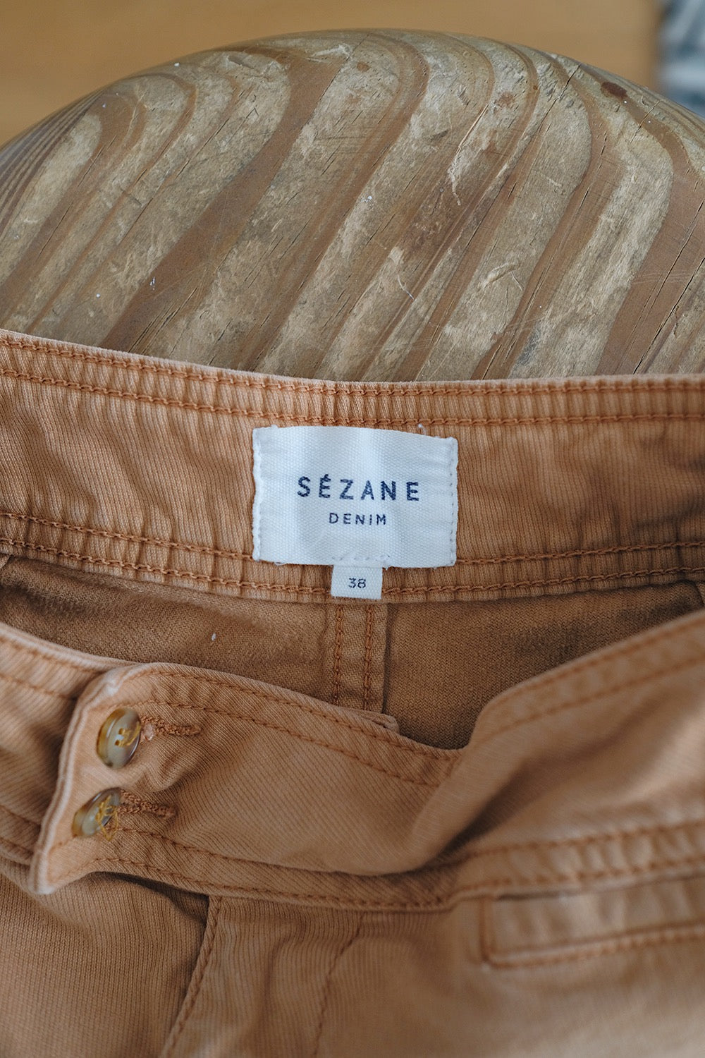sezane cropped wide legged pants