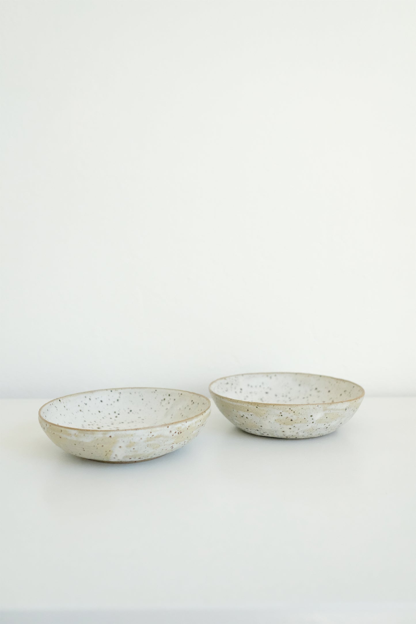 low snack bowls #1 - set of 2